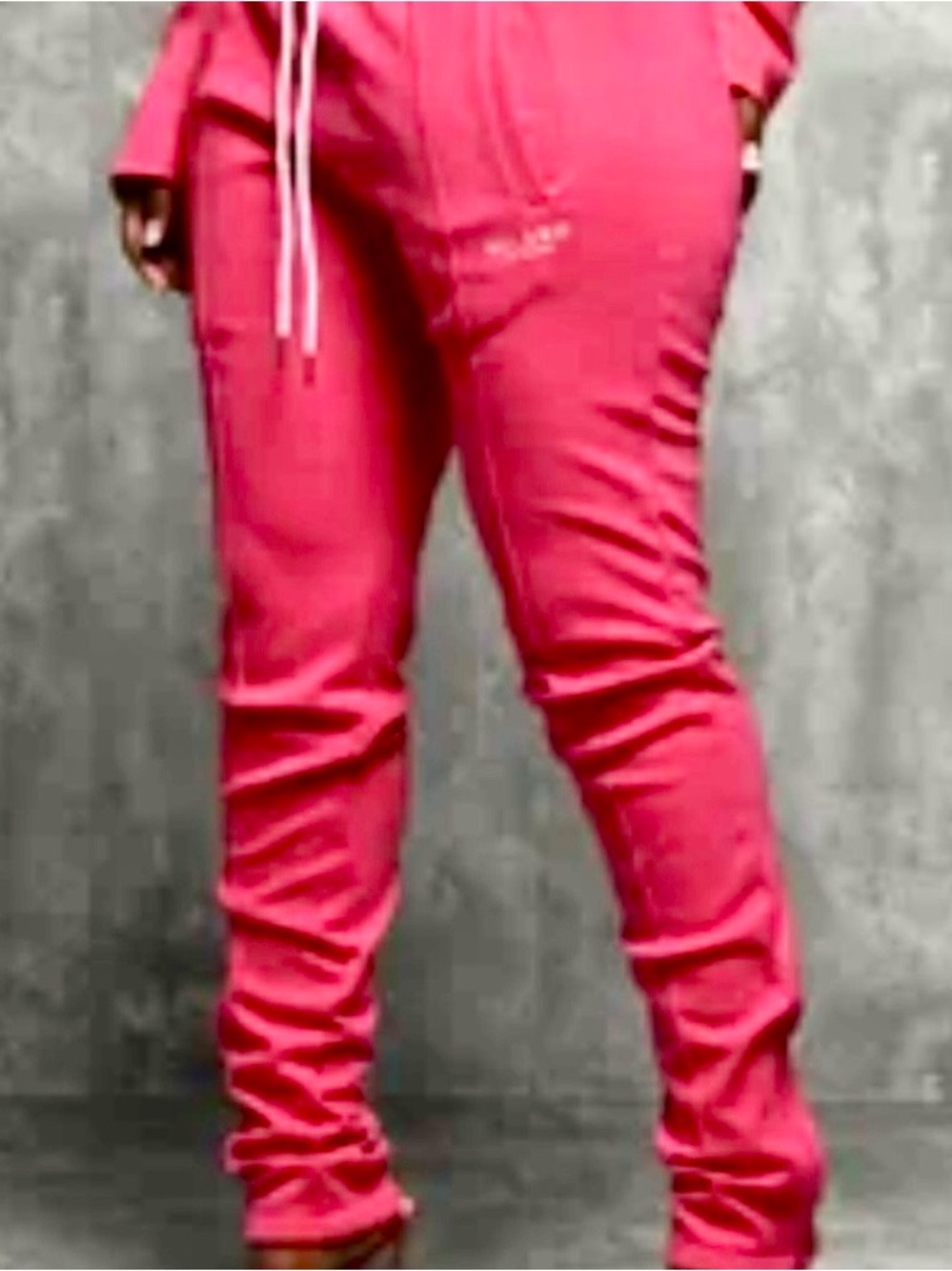 Milano Di Rouge Hot Pink Women's Jogger Pants